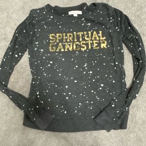 Spiritual Gangster logo sweater